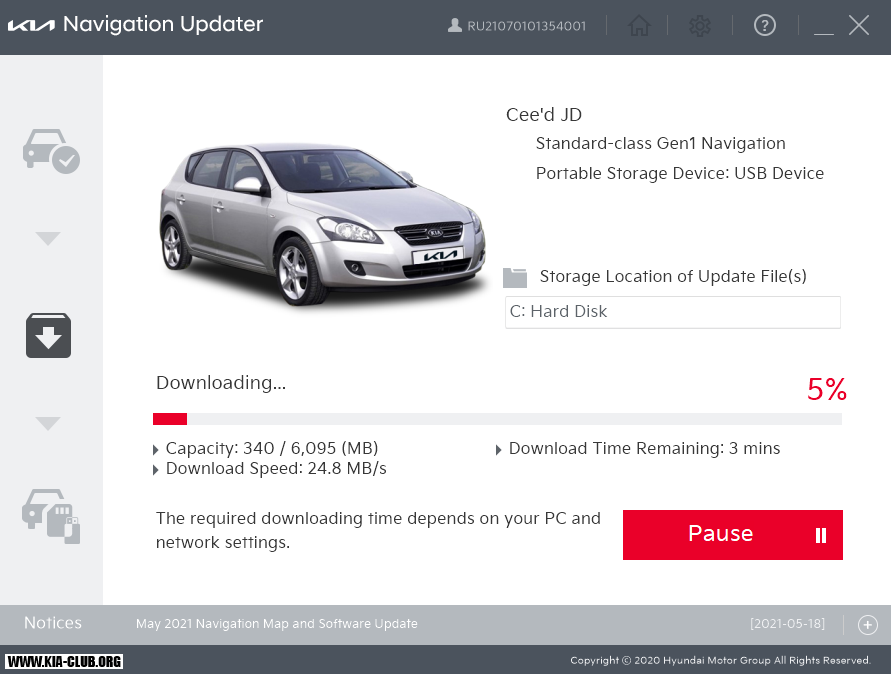 Hyundai Navigation Updater