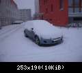 Ladovská zima v Praze sideček pod sněhem 3