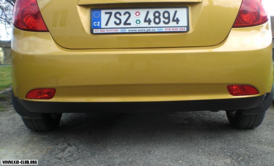 nástřik prahů a nárazníku