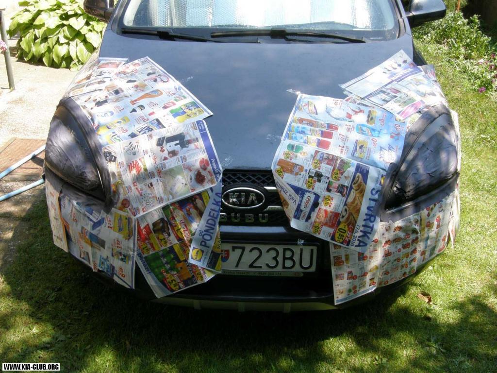 Striekanie prednych svetiel