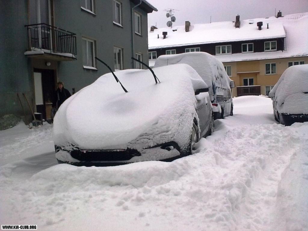 Výherce - Stefi - soutěže o nejlepší zimní foto vozu KIA za rok 2010