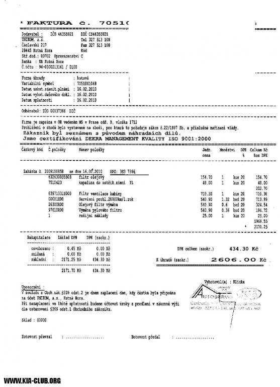 1. garančka FA