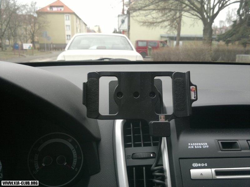 Nový držák na mobil