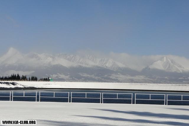 Čierny Váh 12.02.2011 - Pozadí