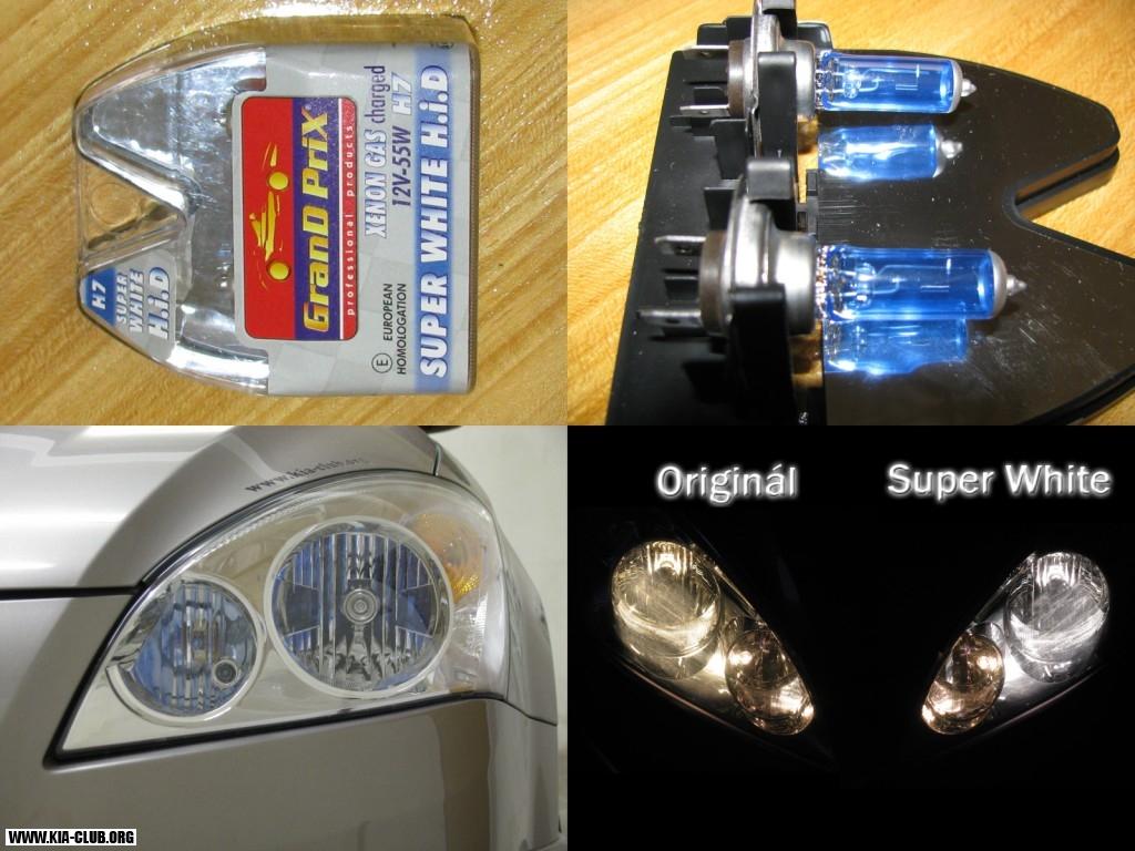 Zarovky Super White H.i.D. H7