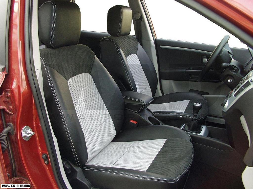 Autopotahy Kia Ceed - predné sedadlá