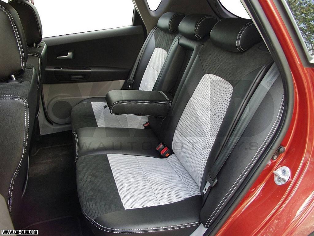 Autopotahy Kia Ceed - zadné sedadlá