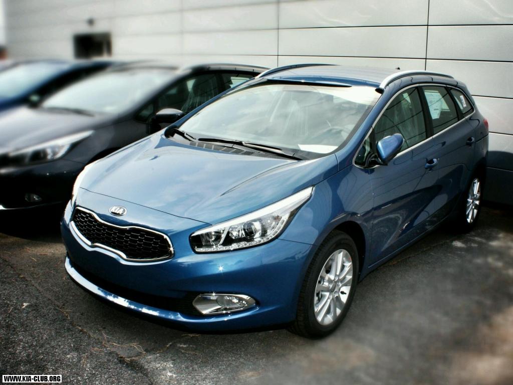 moje nová Kia Ceed SW 1,6 GDI